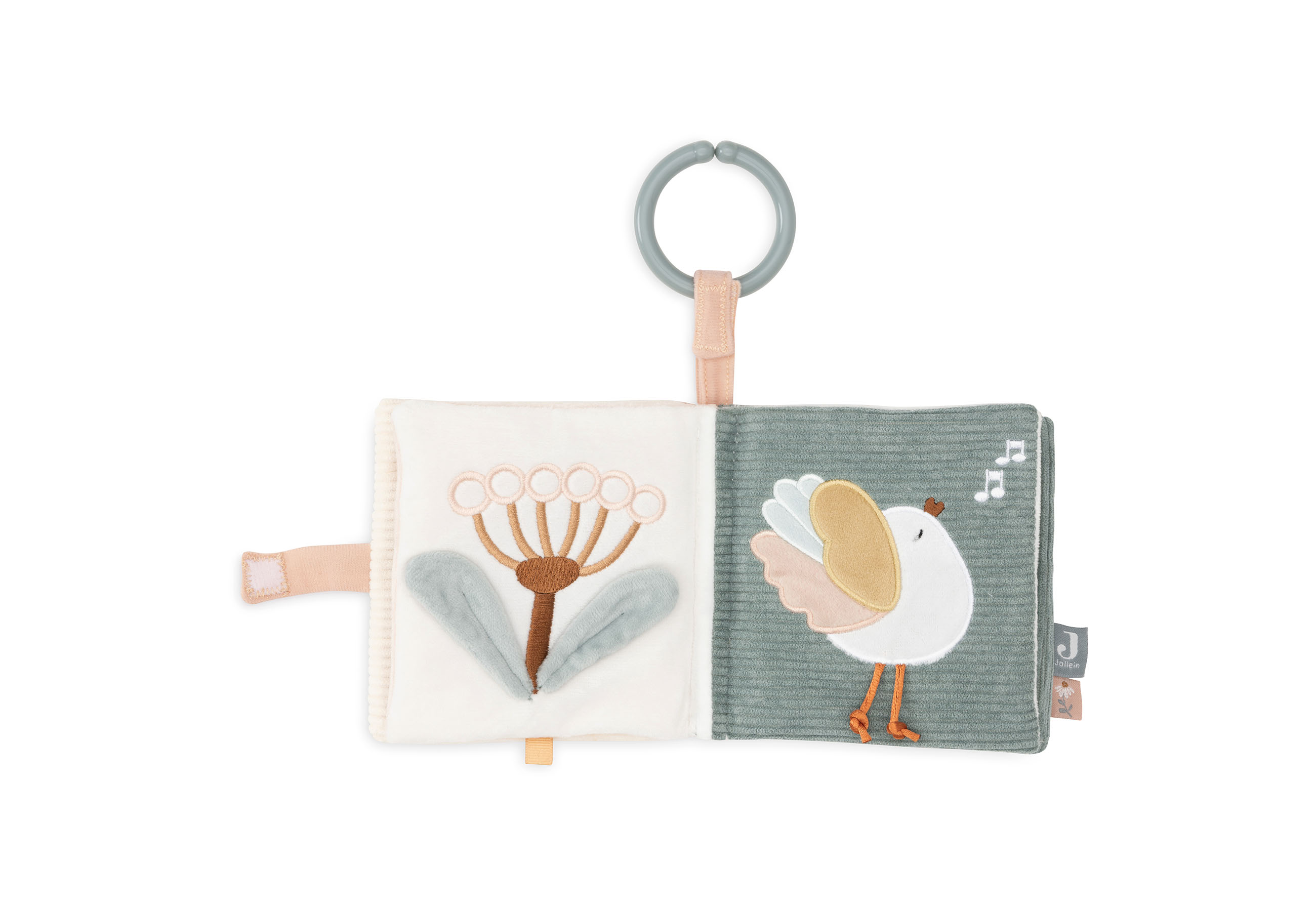 Jollein Multiaktivitetsbok Lovely Birds - 3