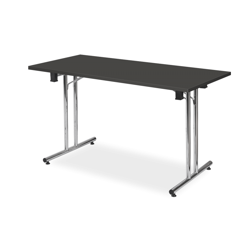 Fällbara konferensbord krom L 120 cm FOLD - bordsskiva 28mm  - 6