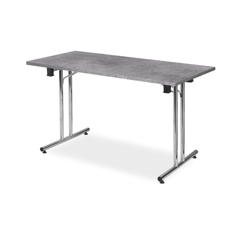Fällbara konferensbord krom L 120 cm FOLD - bordsskiva 28mm  - 5