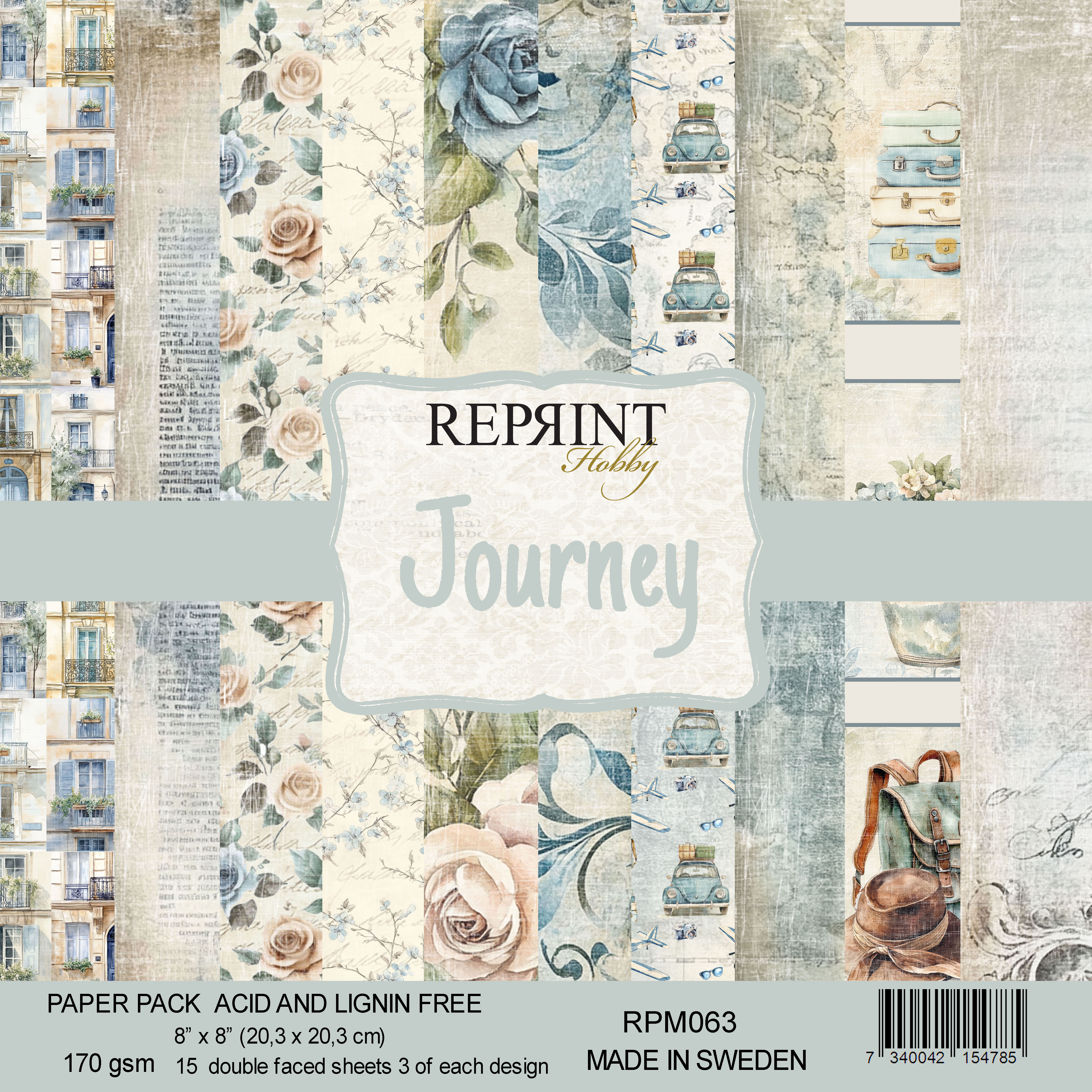 Paperpack Reprint - Journey Collections -  8x8