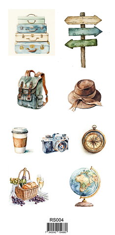 Stickers Reprint - Journey Collection -  11x21 cm
