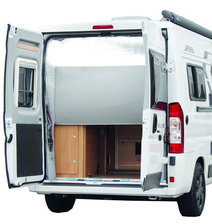 Isolergardin Hel modell. Ducato X250 (fr.o.m. 2007-) / X290 (fr.o.m. 2014-),  Citroen Jumper II och Peugeot Boxer II. - 2