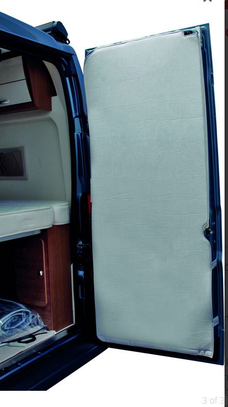 Isolergardin Delad  modell. Ducato X250 (fr.o.m. 2007-) / X290 (fr.o.m. 2014-),  Citroen Jumper II och Peugeot Boxer II. - 2