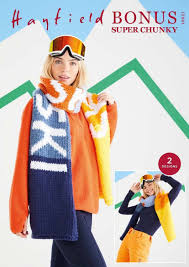 Bonus Super Chunky Mönster Halsduk SKI 10621 - 2