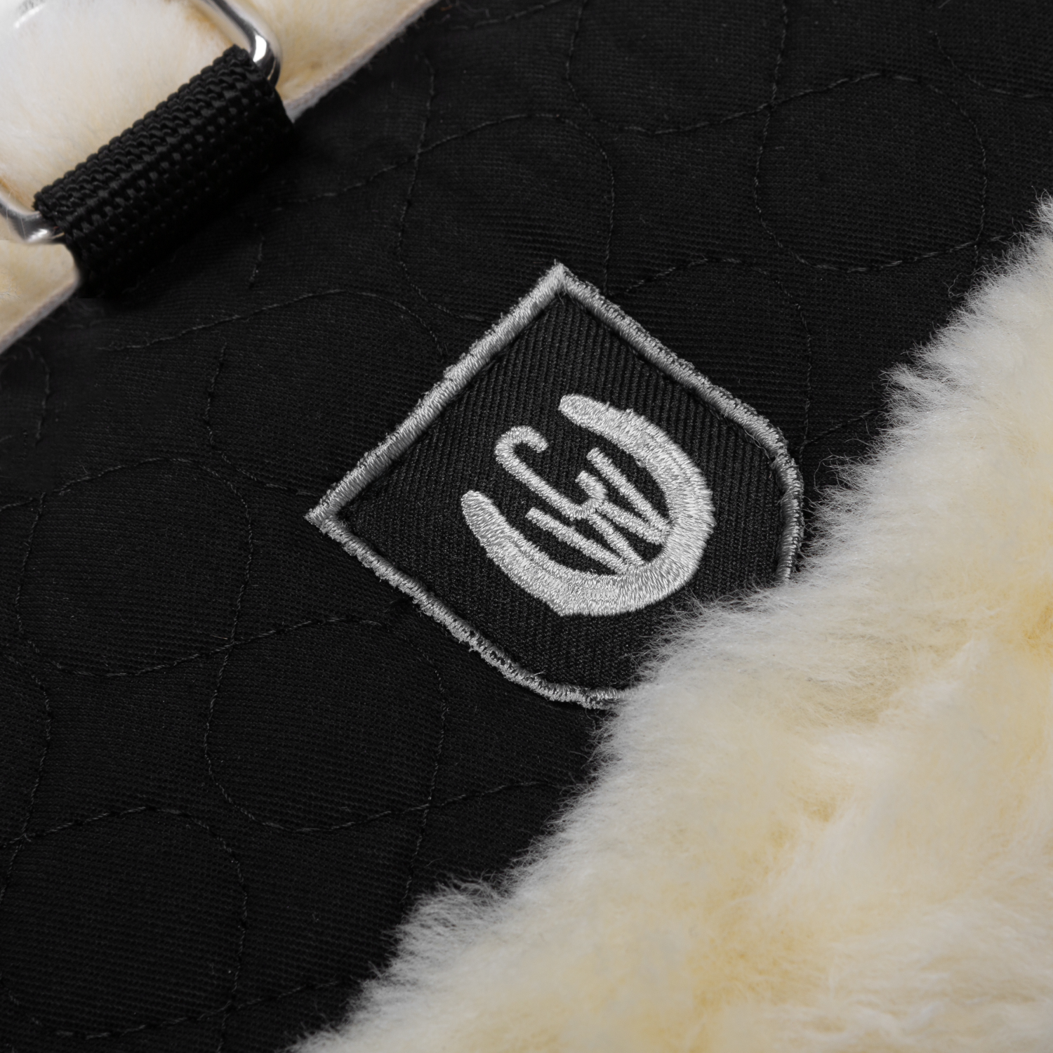 Horsedream® Sheepskin lunging girth, natural - 5