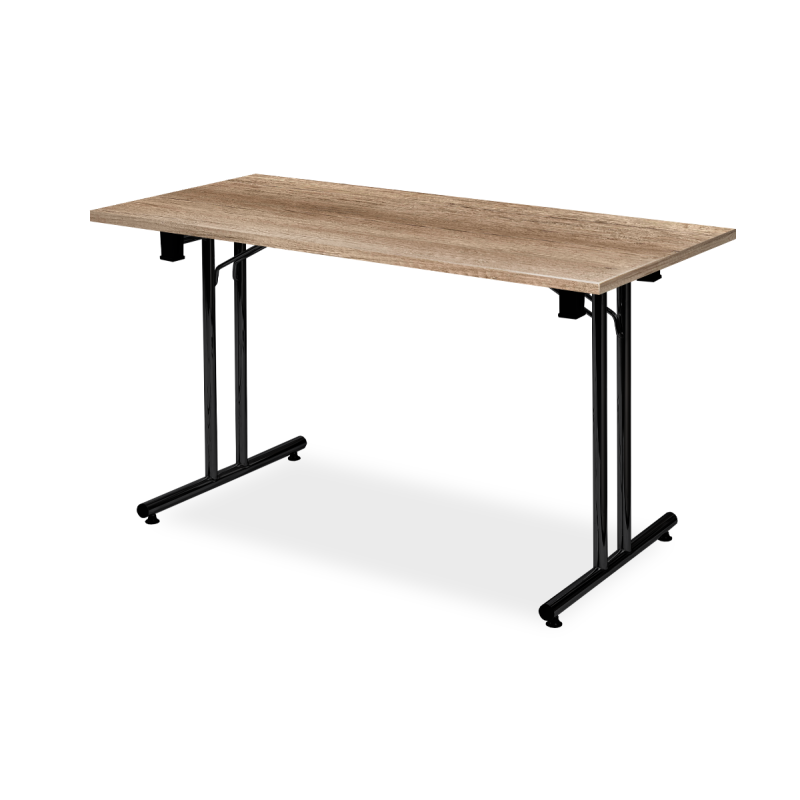 Fällbara konferensbord L 120 cm FOLD BL - bordsskiva 28mm  - 3