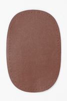 Armbågslappar LÄDER IMITAT  10x15CM 2 ST. Col 035