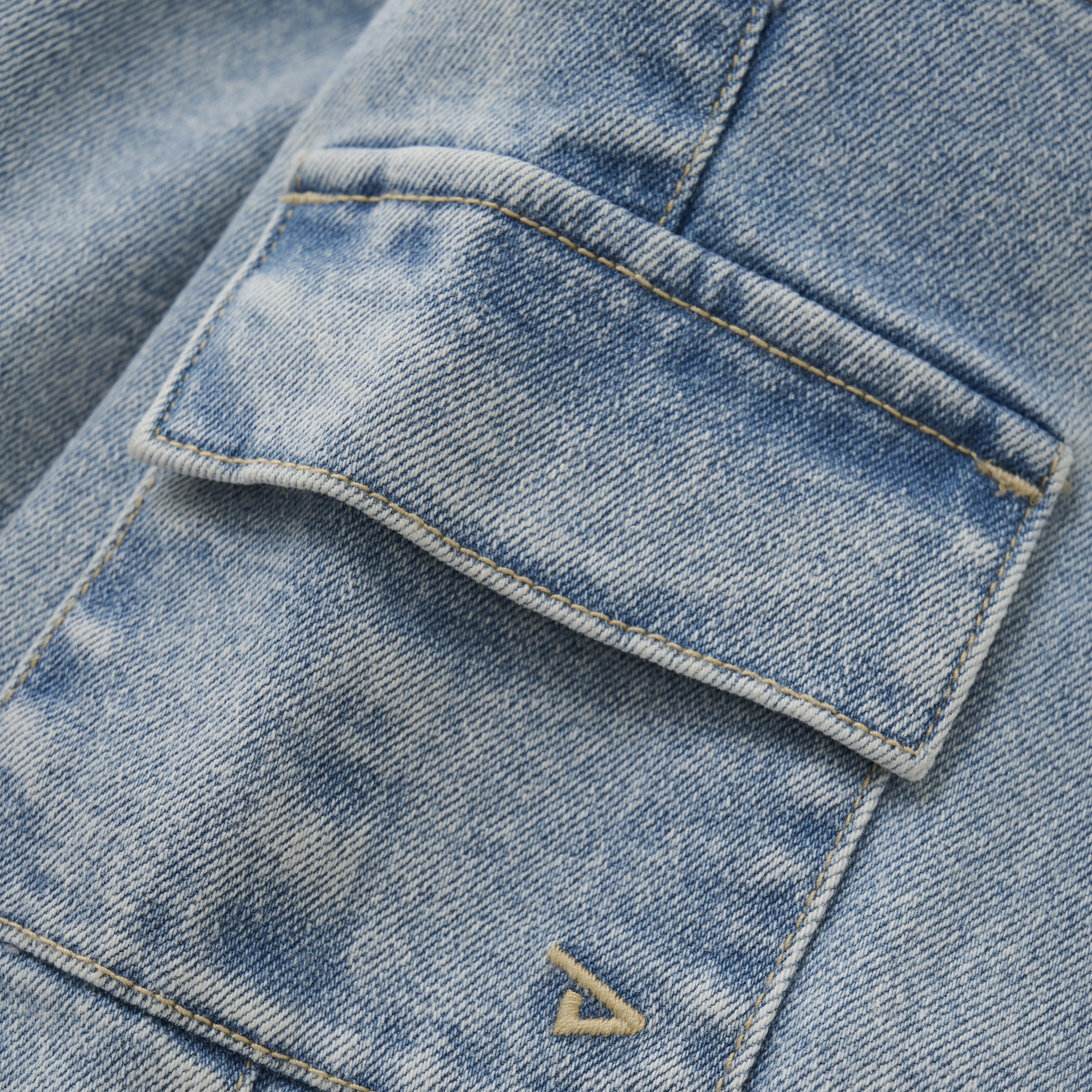 Cargo Denim Shorts Medium Denim - 3