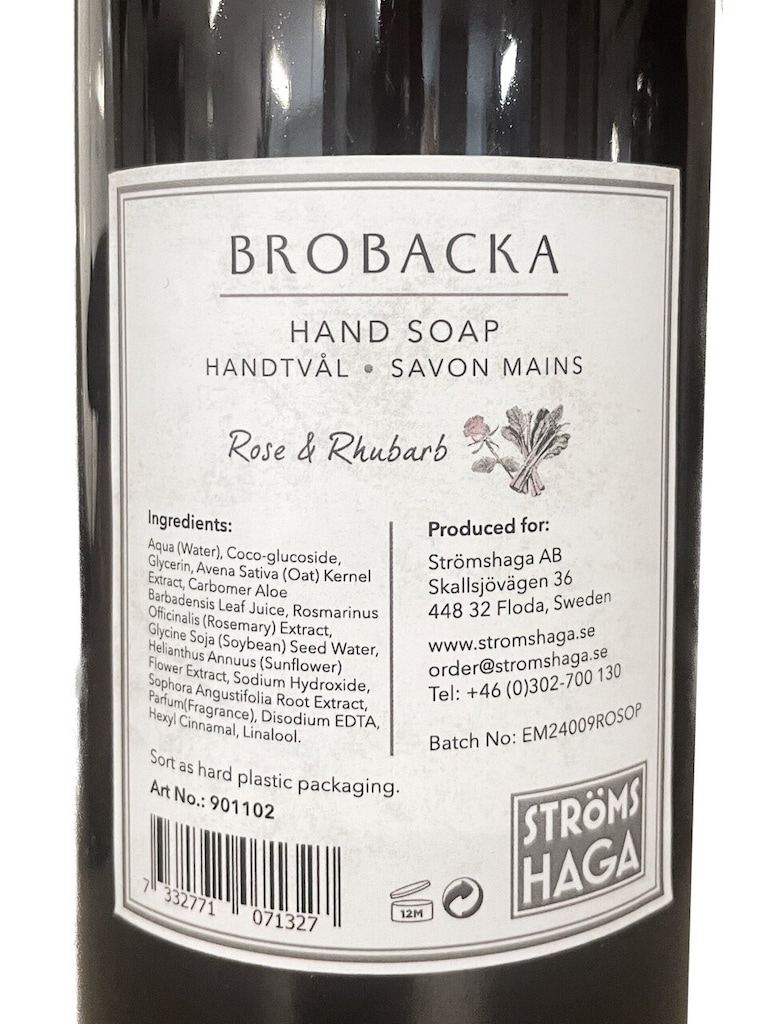 Handtvål, Brobacka Ros & Rabarber - Strömshaga - 3