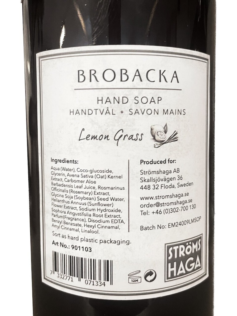 Handtvål, Brobacka Citrongräs - Strömshaga - 4