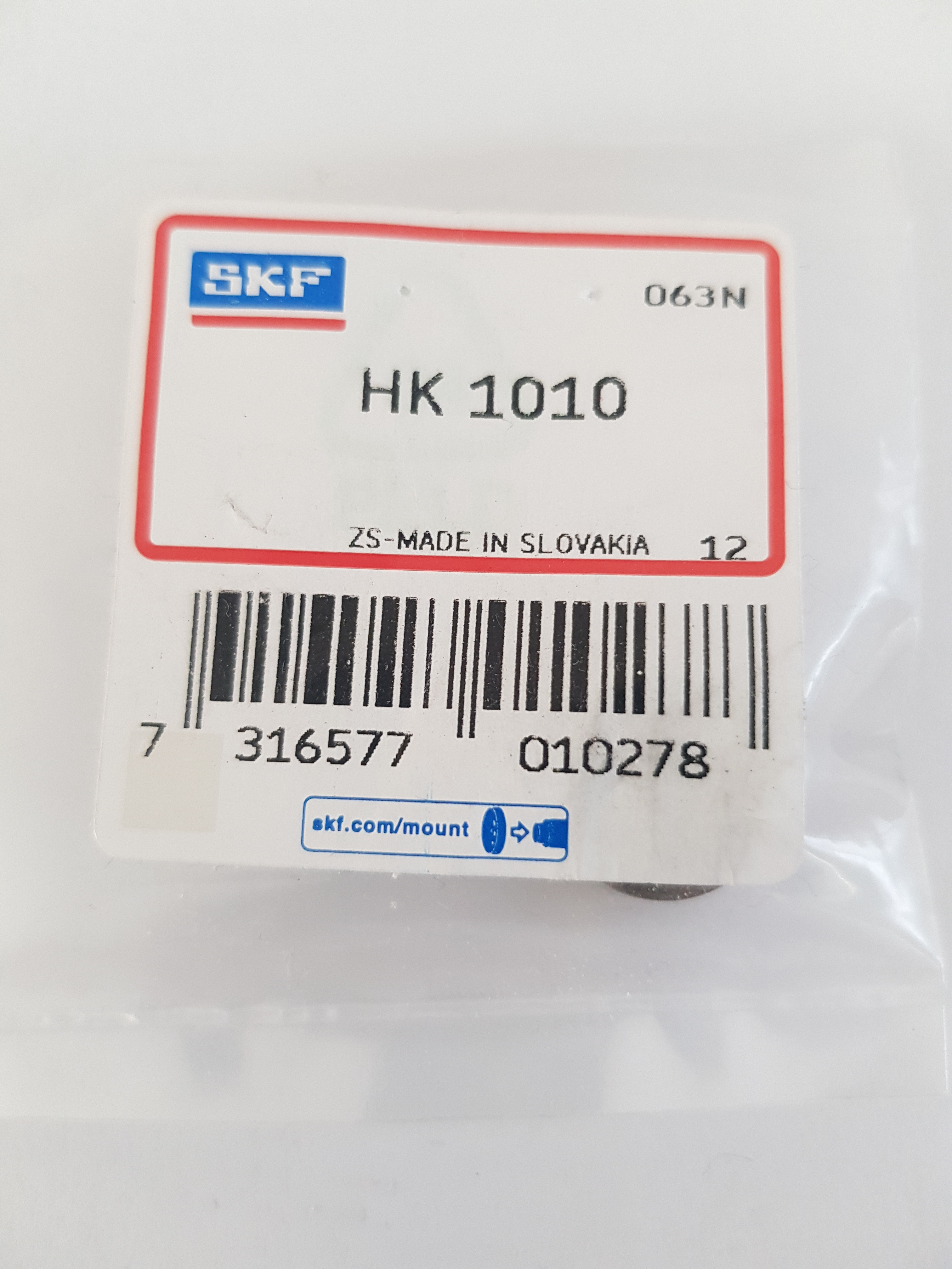 Nållager HK1010