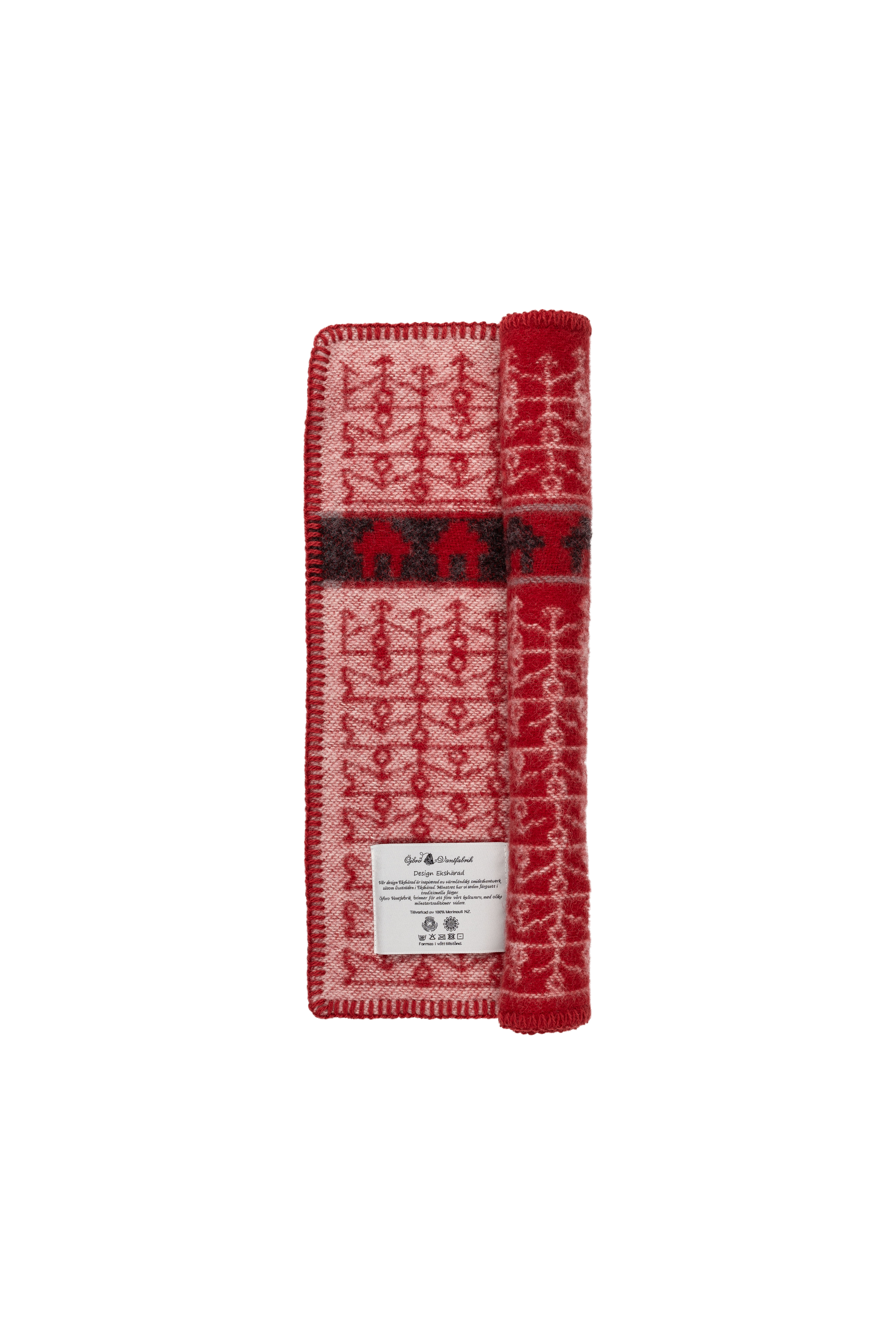 EKSHÄRAD RÖD, COUSSIN D'ASSISE, 43 x 43 cm - 3