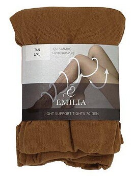 Emilia Compression Tights 70 Den Tan