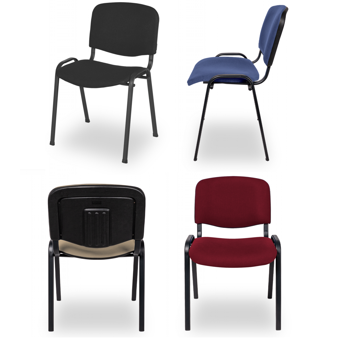 Konferensstol ISO STANDARD BL Svart - 2