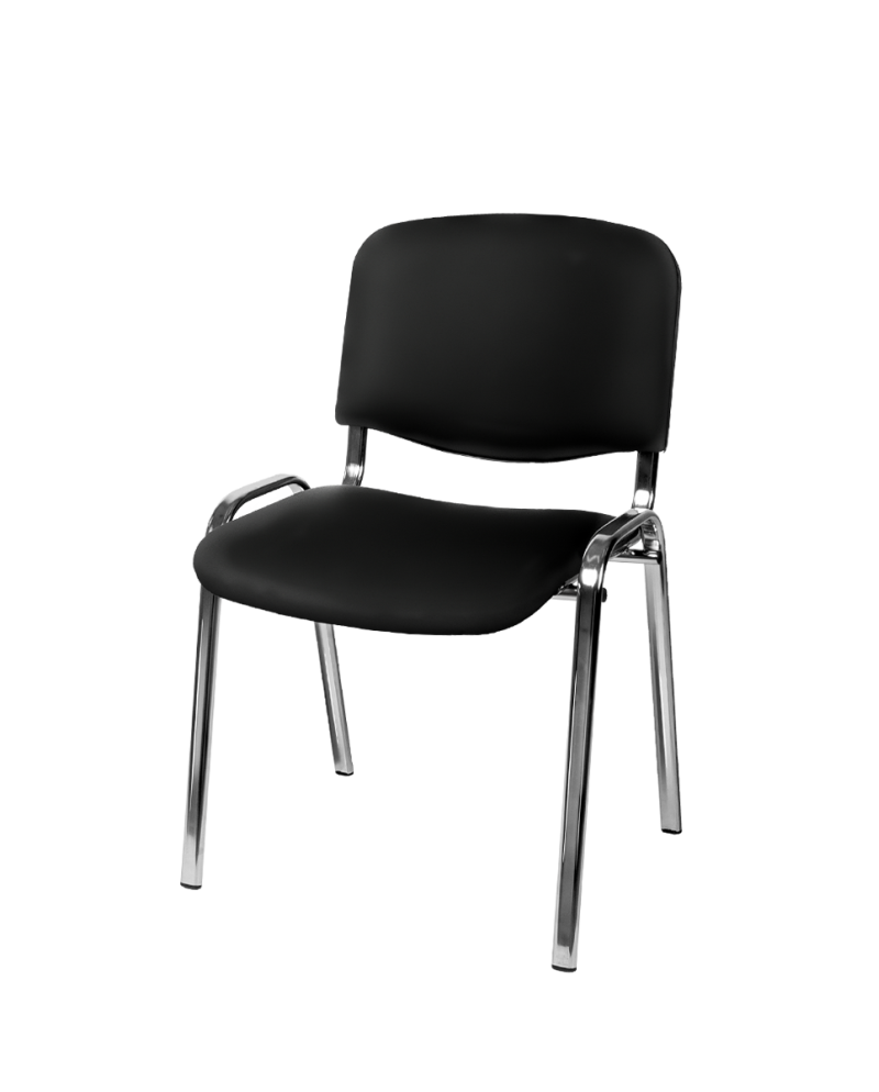 Konferensstol ISO STANDARD CR Krom - eko-läder - 3