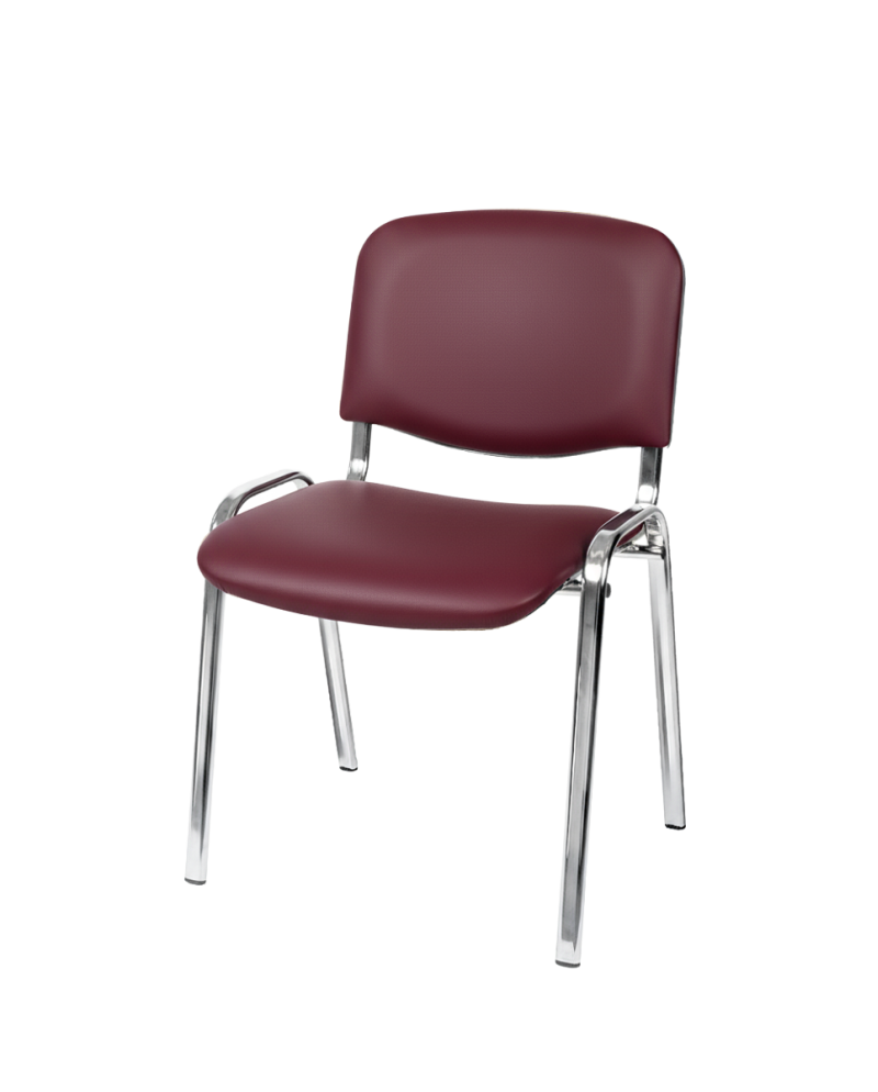Konferensstol ISO STANDARD CR Krom - eko-läder - 5