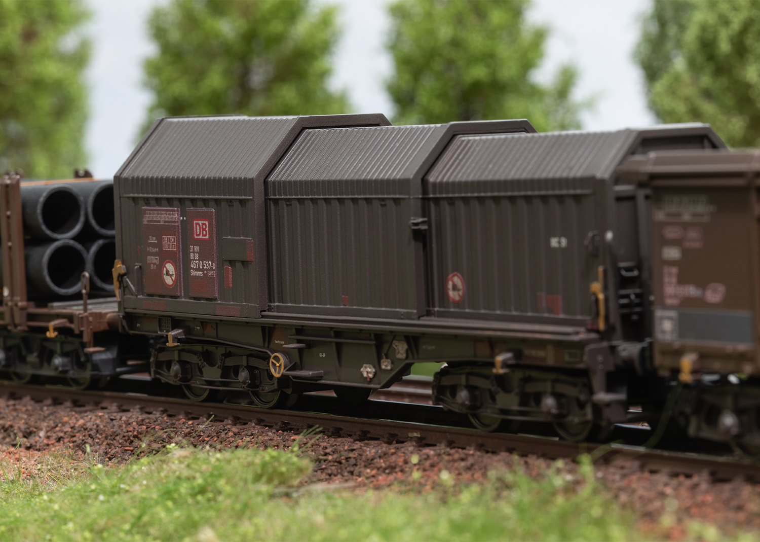 Godsvagn-set DB-AG, MHI - 4