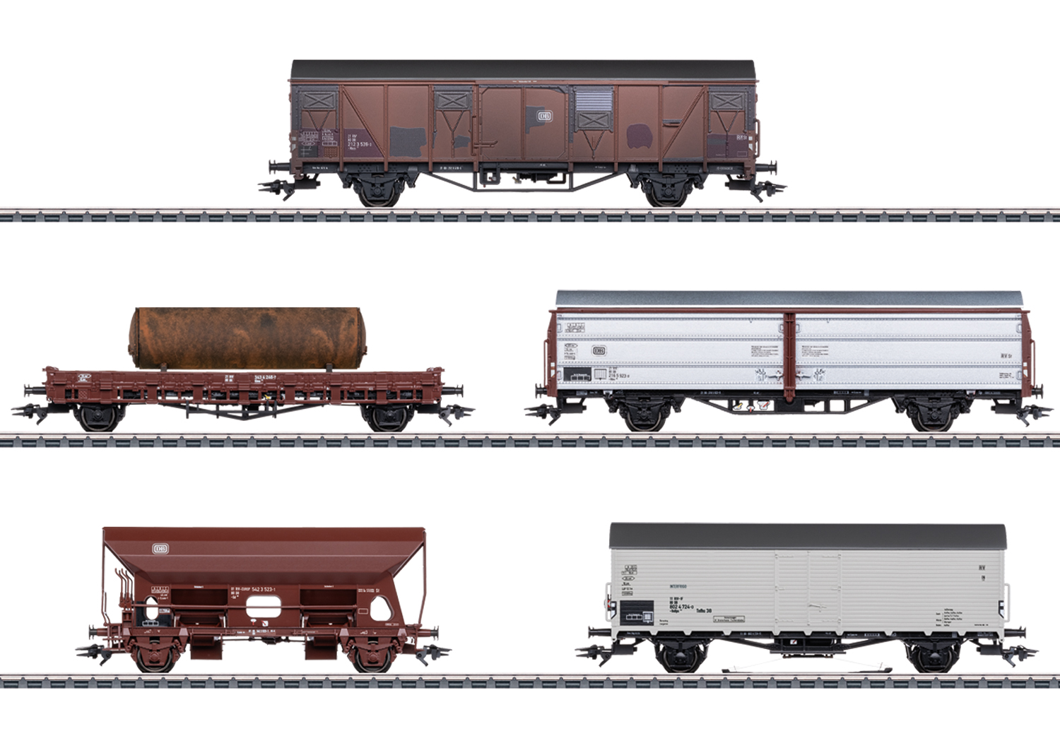 Güterwagen-Set zu BR193 DB