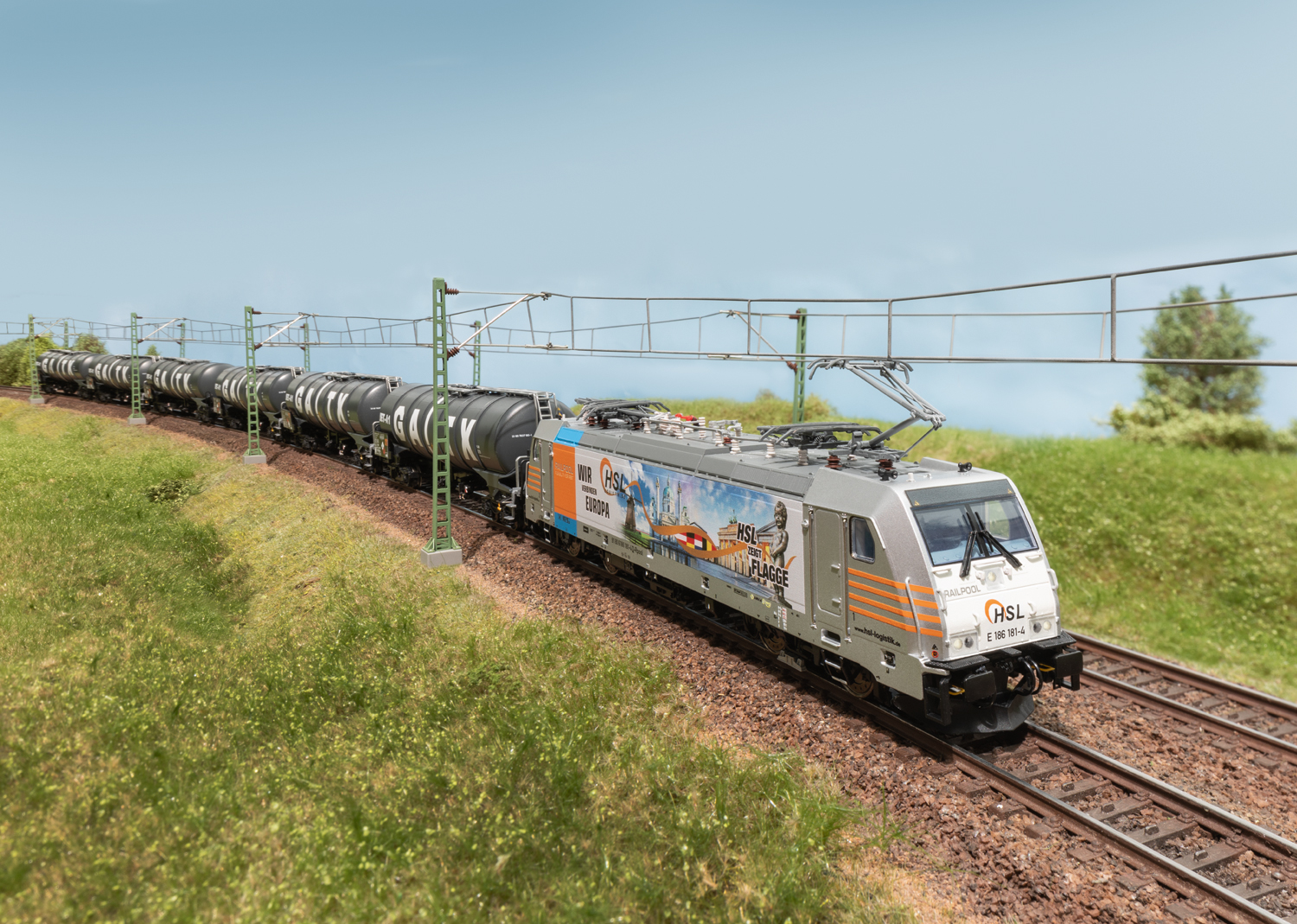 E-Lok BR 186 HSL - 9