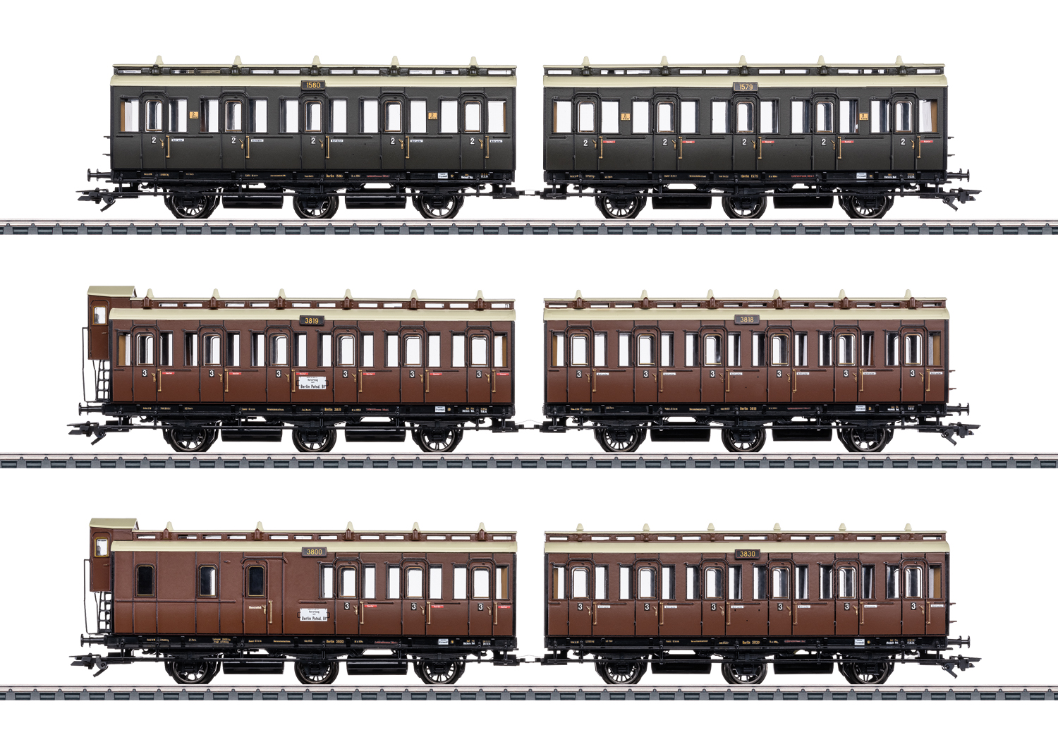 Abteilwagen-Set KPEV