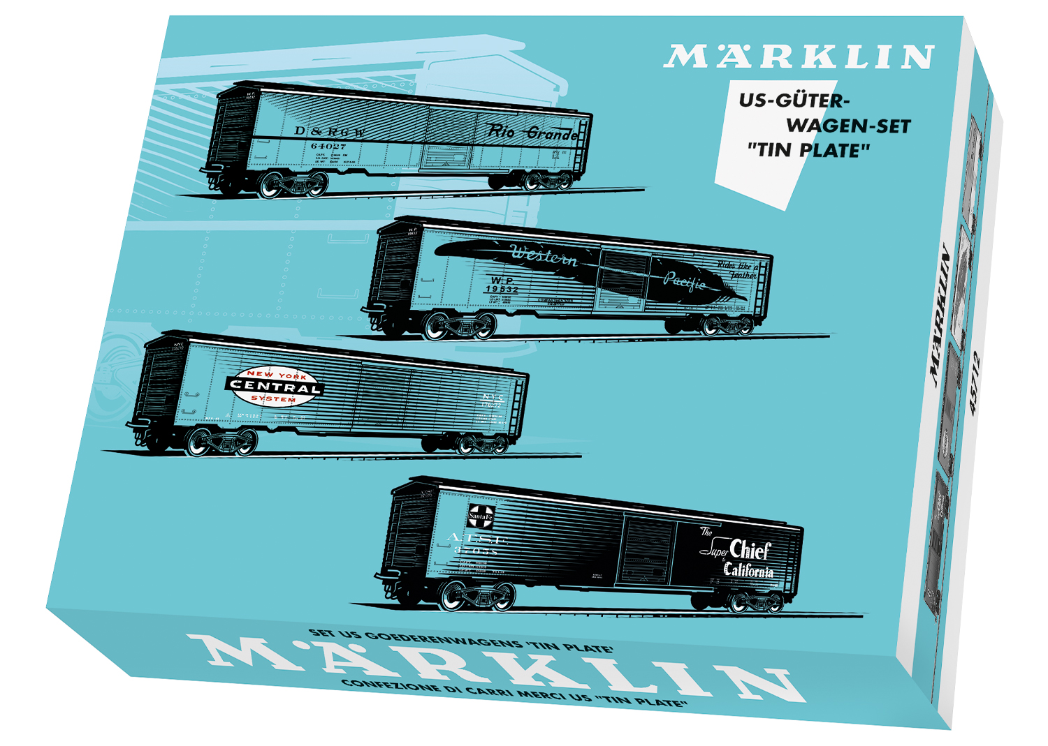 US-Box-Car Set MHI - 3