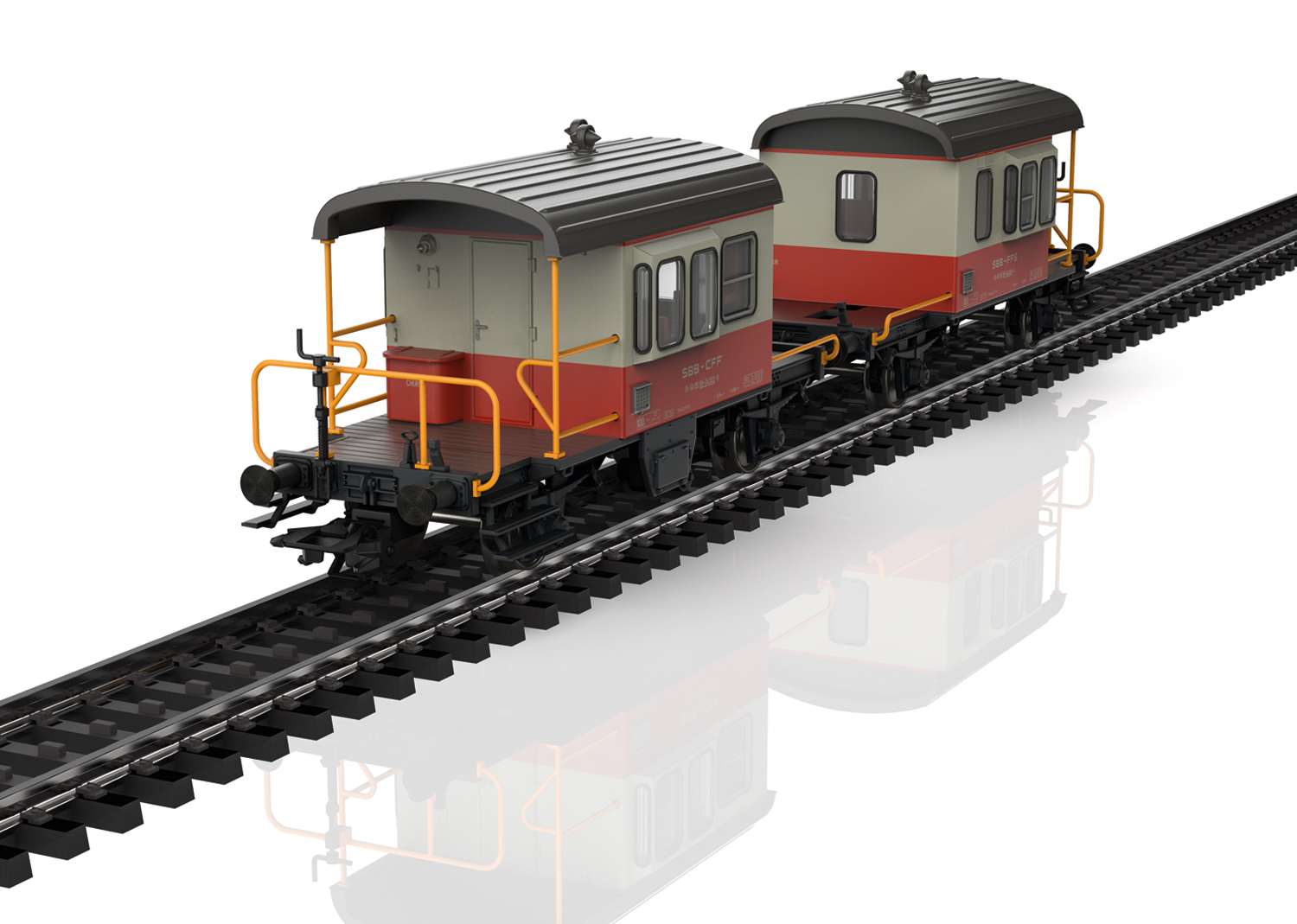 Kuppelwagen-Set Sputnik SBB - 3