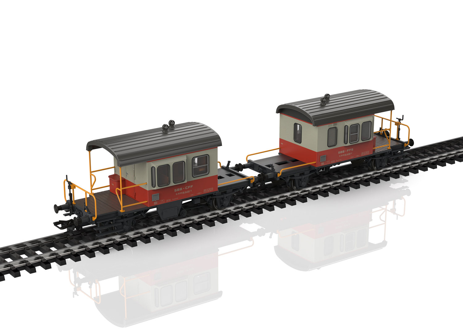 Kuppelwagen-Set Sputnik SBB - 2