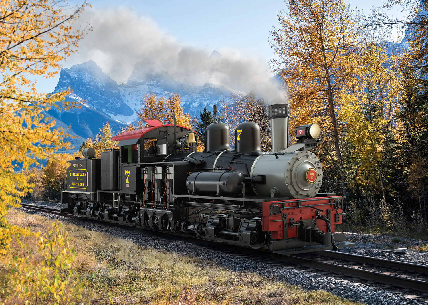 Ånglok Shay Nr.7 RC&BT RR - 6