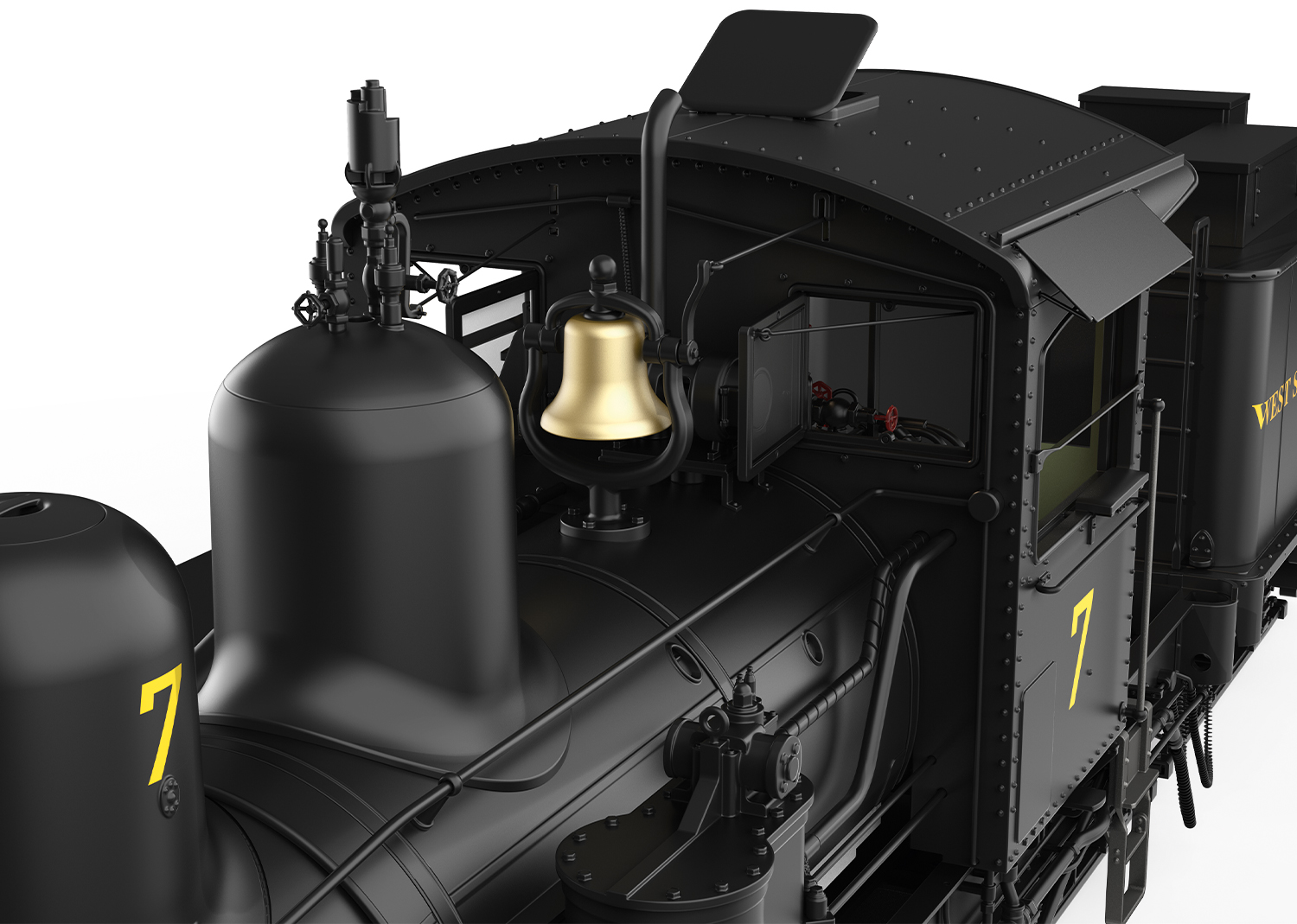 Ånglok Shay Nr.7 WSLC RR - 5