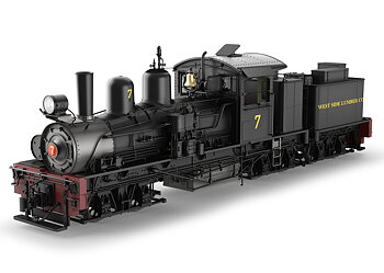 Ånglok Shay Nr.7 WSLC RR