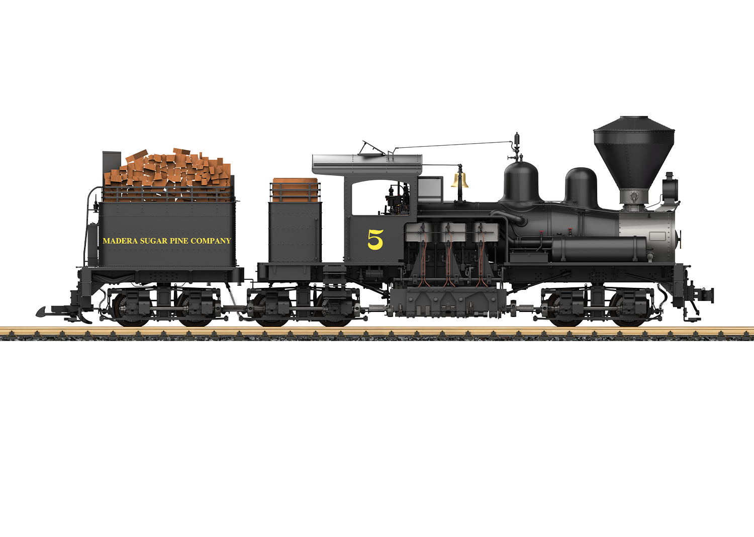 Ånglok Shay Nr.5 MSP RR
