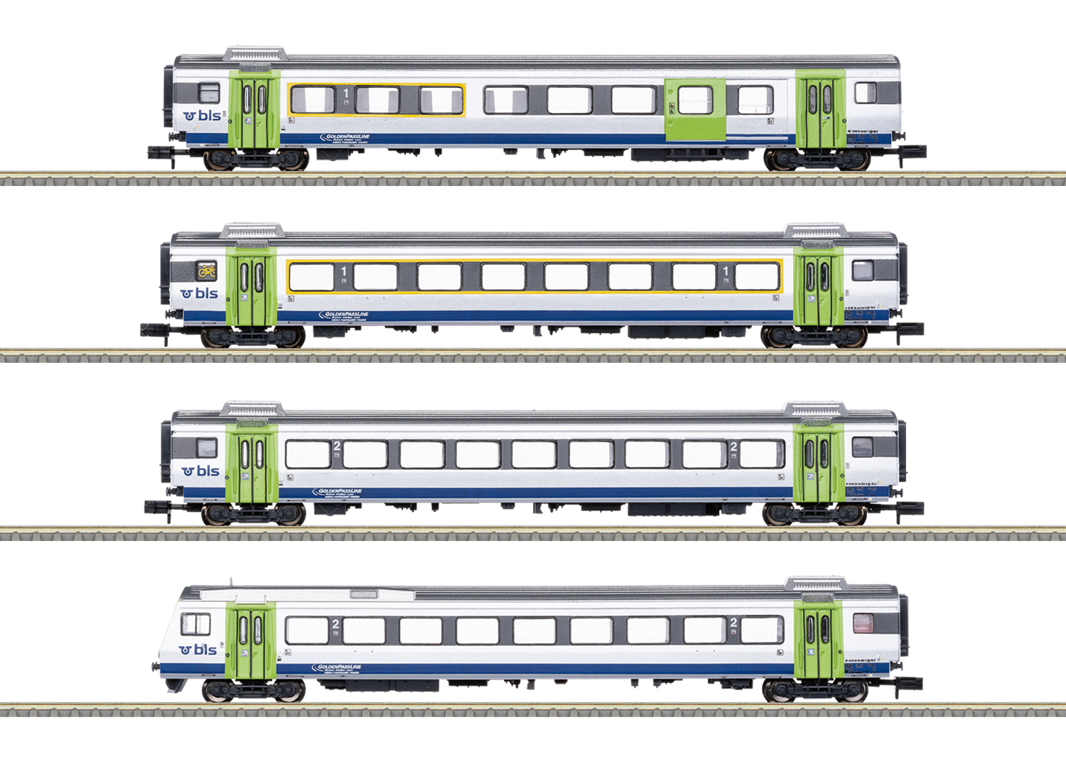 Vagnset 'GoldenPassLine' BLS