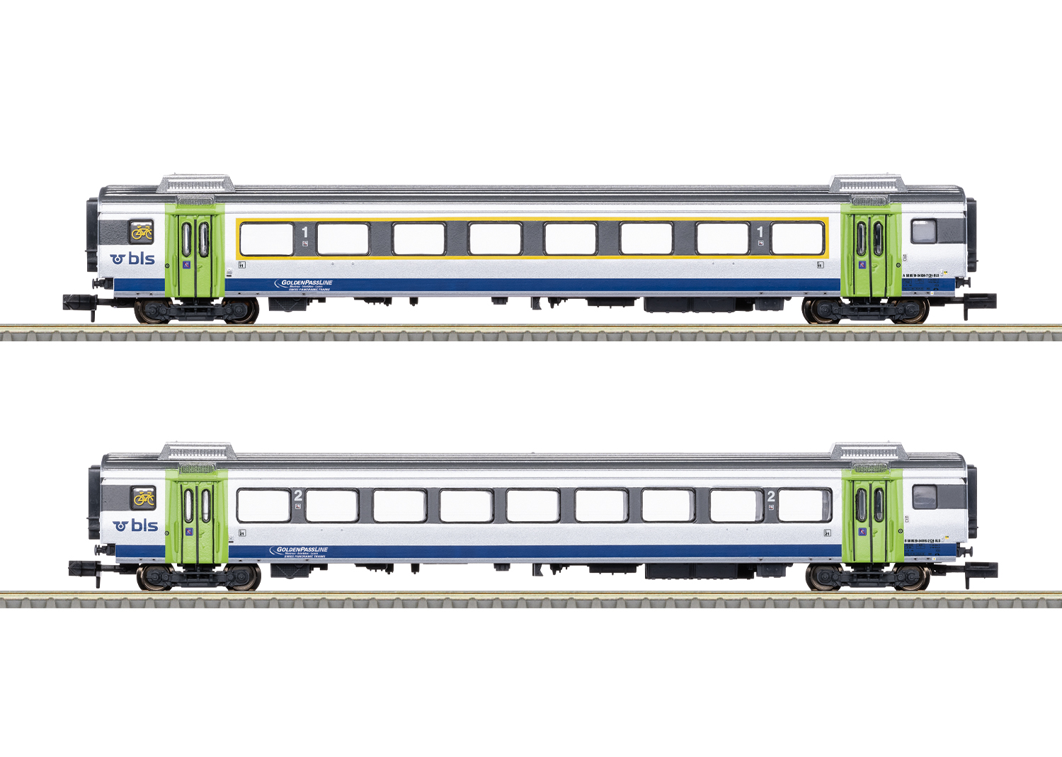 Vagnset 'GoldenPassLine' BLS