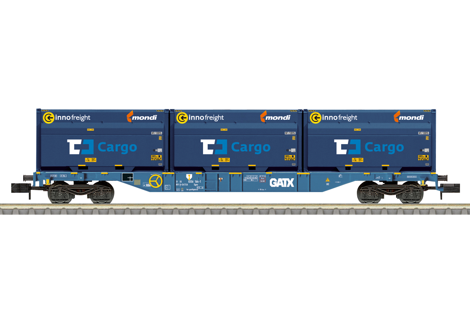 Containervagn Sgnss GATX
