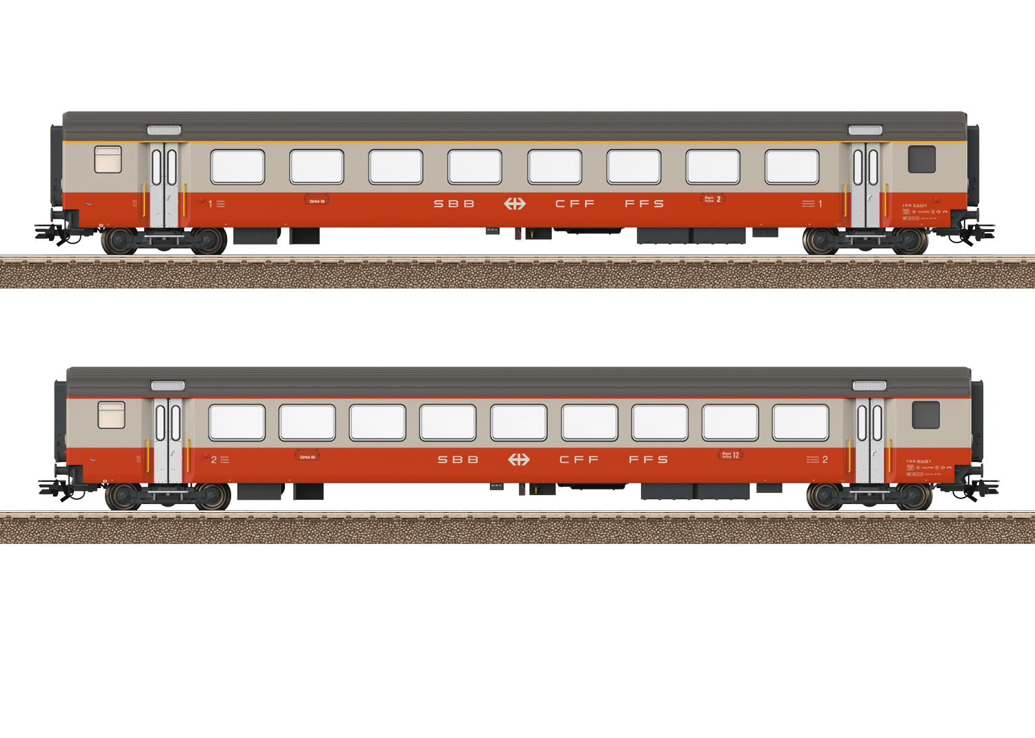 Personenwagen-set Swiss Expr.