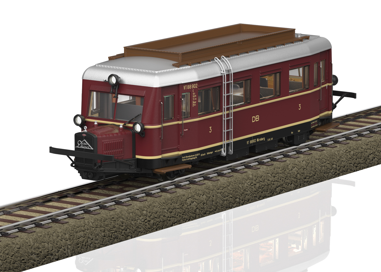 Rälsbuss VT 88.9 DB - 2