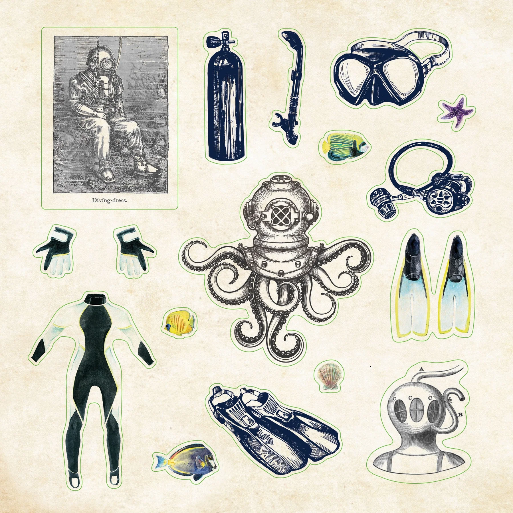Poseidon's Kingdom Sticker Book - 3