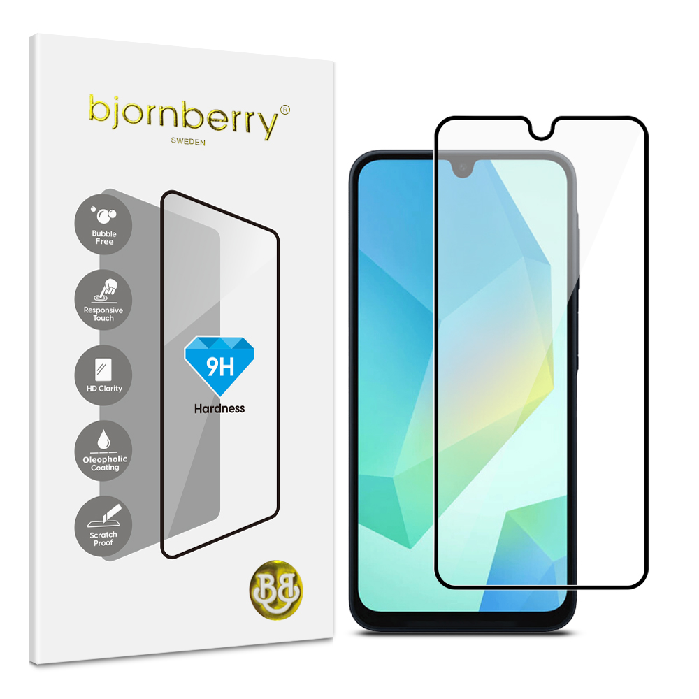 Bjornberry Samsung Galaxy A16 - Tempered Glas Screen Protector