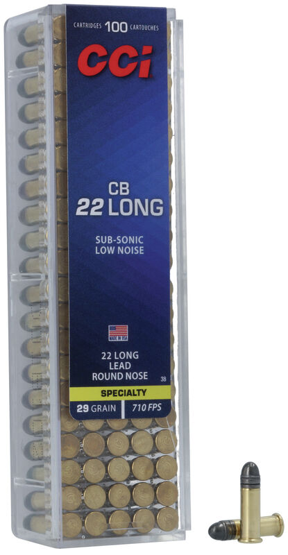  CCI CB LRN Sub-Sonic 29gr - .22 Long