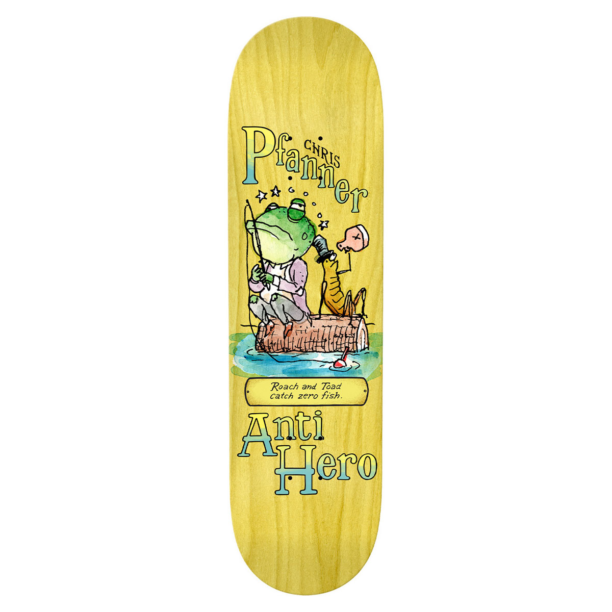 Antihero skateboard deck 8.5 Pfanner  roach and tood