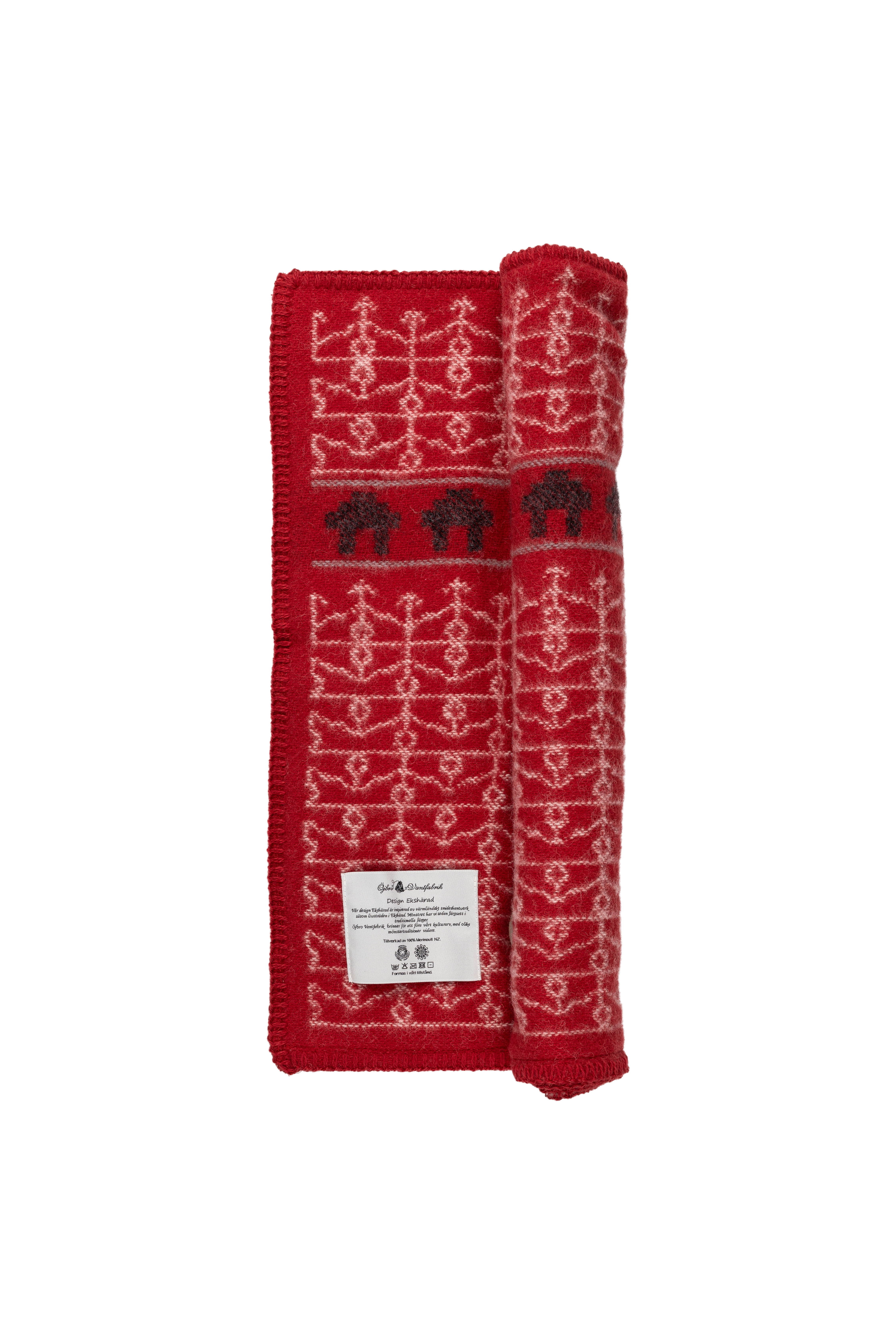 EKHÄRAD RÖD, HOUSSE DE COUSSIN, 50 x 50 cm - 3