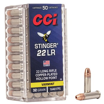 CCI Stinger CP HP 32gr - .22lr