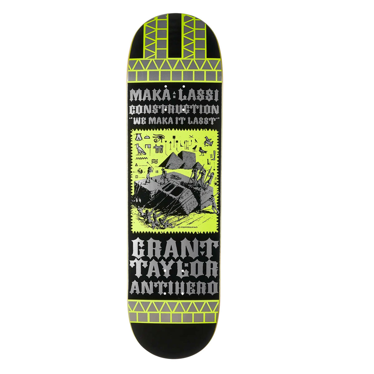 Antihero skateboard deck 8.75 Grant Makalassi const renovated