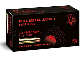 Geco .357 Magnum FMJ-FN 158gr