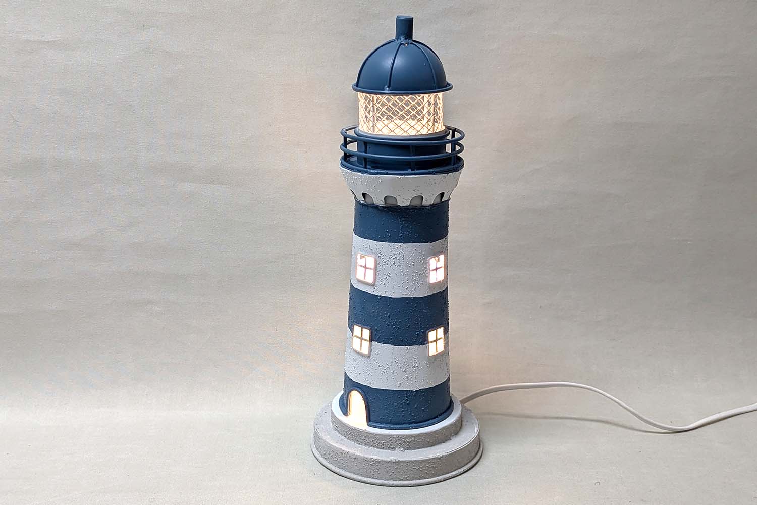 Sheet metal Lighthouse 37x13 cm - 2