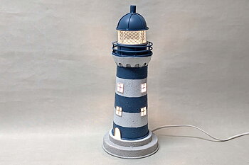 Plåt Fyr 37x13 cm