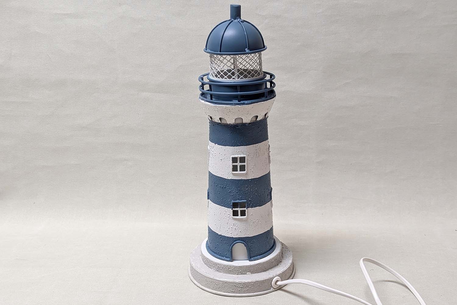 Sheet metal Lighthouse 37x13 cm
