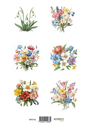 Papper Klippark -Easter 2  -  A4