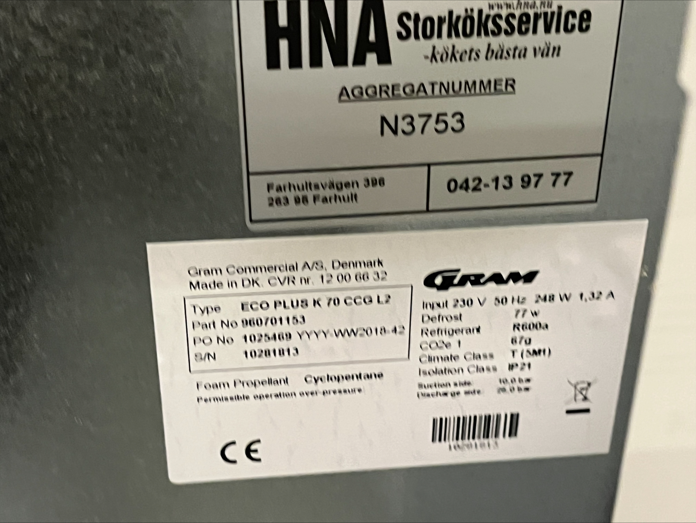 Kylskåp - Gram&nbsp; - 6