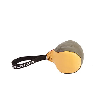 Dingo Gear Leather Ball Tug Toy - Assorted Colors